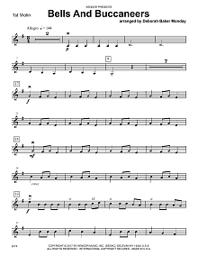 Bells And Buccaneers - 1st Violin 