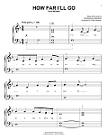 How Far I'll Go (from Moana) (arr. Phillip Keveren)