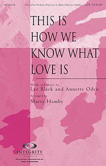 This Is How We Know What Love Is - Full Score 