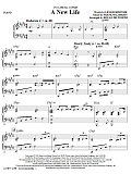 A New Life (from Jekyll & Hyde) - Piano