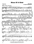 Blues Of A Kind - Solo Sheet - Alto Sax