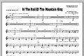 In the Hall of the Mountain King - F Horn 3 & 4
