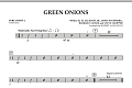 Green Onions - Percussion 2