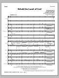 Behold the Lamb of God - Full Score