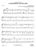 A Spoonful of Sugar (arr. Robert Longfield) - Piano