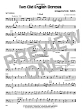 Two Old English Dances - 1st Trombone