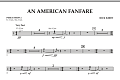 An American Fanfare - Percussion 2