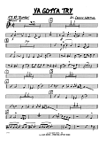 Ya Gotta Try - 4th Bb Trumpet