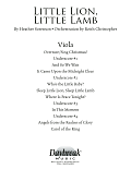 Little Lion, Little Lamb - Viola