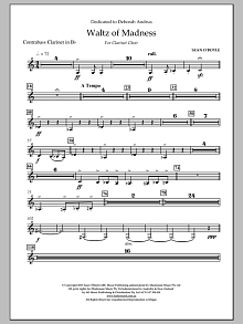 Waltz Of Madness - Contrabass Clarinet in Bb 