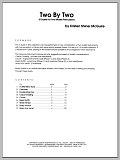 Two By Two (9 Duets For Two-Mallet Percussion)