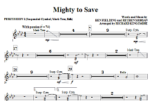 Mighty To Save - Percussion 1 