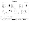 Fire Dance (Piano Duet)
