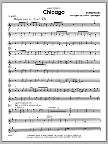 Chicago - Violin 1 