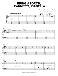 Bring A Torch, Jeannette, Isabella (arr. Phillip Keveren)