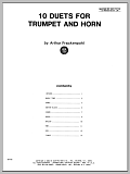 10 Duets For Trumpet And Horn