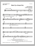 Raise Up A Song Of Joy - Alto Sax 3 (sub. Horn 3)