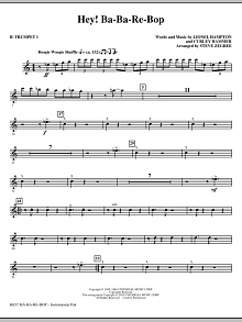 Hey! Ba-Ba-Re-Bop - Bb Trumpet 1 