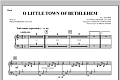O Little Town Of Bethlehem (from Carols For Choir And Congregation) - Harp