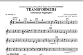 Transformers Soundtrack Highlights - Bb Trumpet 1