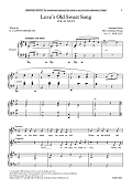 Love's Old Sweet Song