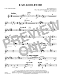 Live and Let Die - Eb Alto Saxophone 1