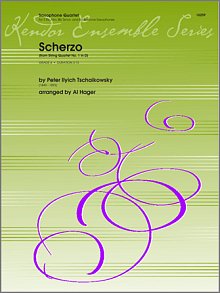 Scherzo (from String QuartetNo. 1 In D) - Full Score 