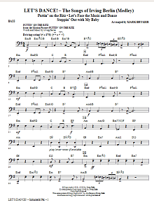 Let's Dance! - The Songs of Irving Berlin (Medley) - Bass 
