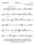 He Lives - Tenor Sax/BariTC (sub Tbn 1-2)