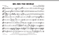 We Are The World - Eb Alto Sax