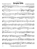 Simple Gifts - Eb Alto Saxophone