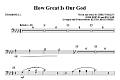 How Great Is Our God - Trombone 1, 2