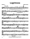 Lagrimosa - 1st Eb Alto Saxophone