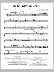 March With Mancini - Piccolo 