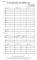 A Celebration of Spirituals - Full Score
