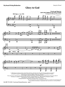 Glory To God - Keyboard String Reduction 