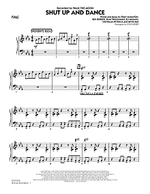 Shut Up and Dance - Piano 