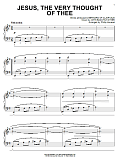 Jesus, The Very Thought Of Thee [Jazz version] (arr. Phillip Keveren)