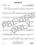 Birthday - Percussion 2