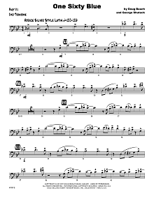 One Sixty Blue - 2nd Trombone 