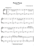 Piano Piece (Klavierstuck)