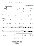 We Need A Little Christmas (from Mame) (arr. Mac Huff) - Drums