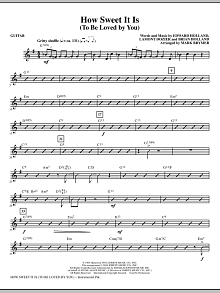 How Sweet It Is (To Be Loved By You) - Guitar 