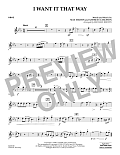 I Want It That Way (arr. Michael Brown) - Oboe
