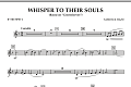 Whisper to Their Souls (based on "Greensleeves") - Bb Trumpet 2