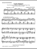 Carols, Rejoice! (Medley) - Keyboard String Reduction