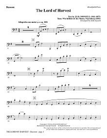 The Lord of Harvest - Bassoon 