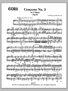 Concerto No. 3 in C Minor, Op. 37 