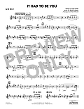 It Had to Be You (arr. Mark Taylor) - Alto Sax 2
