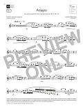 Adagio (from Clarinet Quintet No. 3) (Grade 6 List B1 from the ABRSM Clarinet syllabus from 2022)